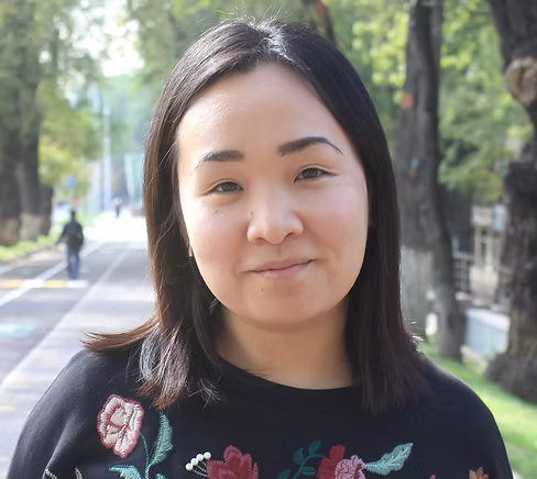 Aizhan Tastanova portrait